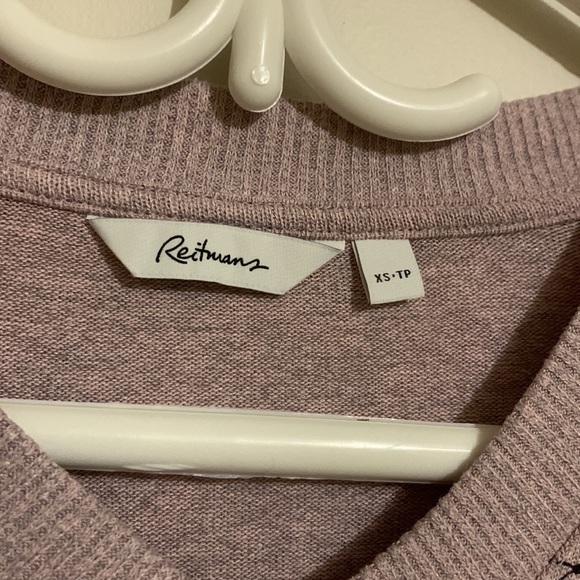 (2 for $30) Reitmans Long Sleeve Tunic, Excellent Used Condition Size x small - Picture 2 of 6
